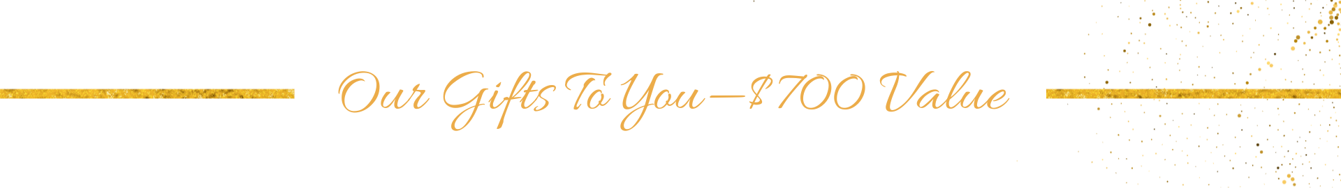 Our Gifts To You—$700 Value